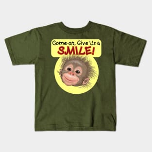 Give Us a Smile Kids T-Shirt